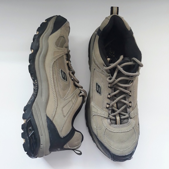 skechers shoes mens olive